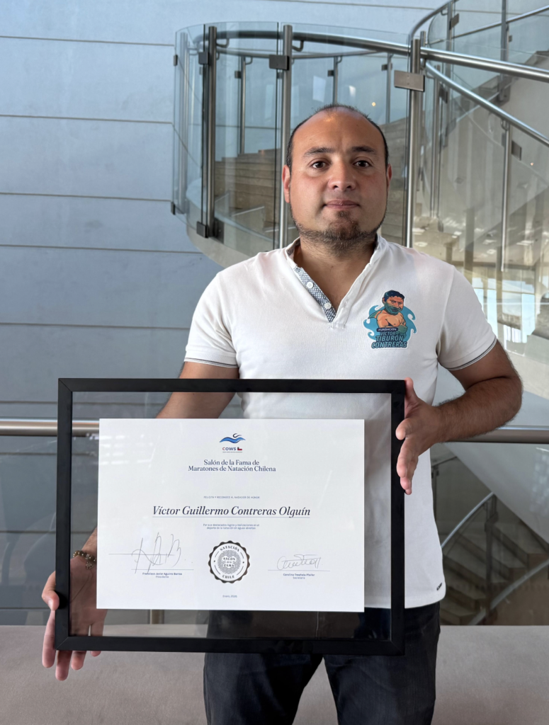 Chile inaugura su primer Salón de la Fama de Maratón de Natación con históricos reconocimientos a Víctor “Tiburón” Contreras y Bárbara Hernández 1 4691